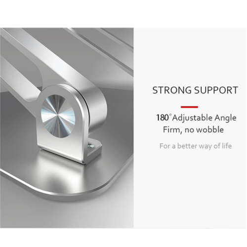 Support d&#39;ordinateur portable en aluminium réglable Support d&#39;ordinateur portable ergonomique