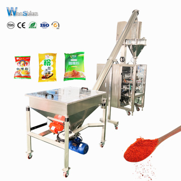 Back Seal Bag Chili Powder Spices Packing Machine