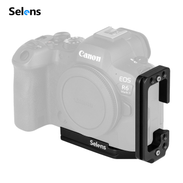 Selens L Plate for Canon R6 Mark II - SLC8-R6II-B Camera Support Bracket