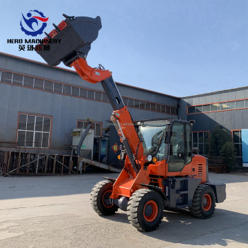 CE Approved MR1500 Telescopic Wheel Loader 1.5Ton - 1500KG Four Wheel Drive Mini Loader with Attachments
