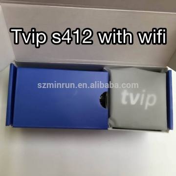 Set Top Box of TVIP v410 Box Double System Linux &Android 4.4 support H.265 1920x1080 IPTV