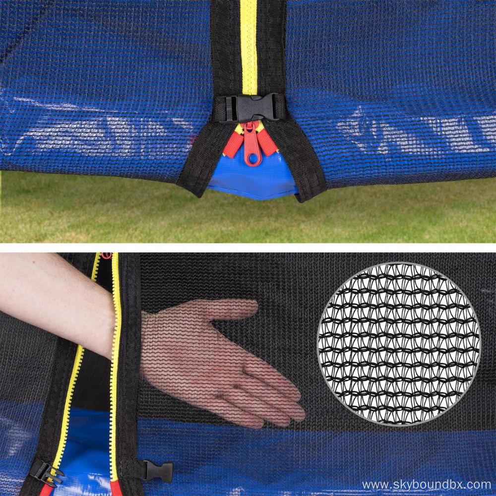 8ft trampoline with security net