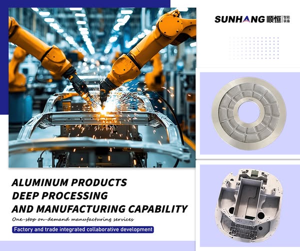Aluminum motor housing