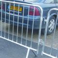 Galvanized Crowd Control Traffic Safety Barrier berkualiti tinggi