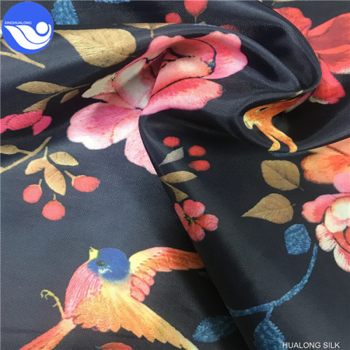 100% Poly Taffeta Print Digunakan Untuk Lapisan Pakaian