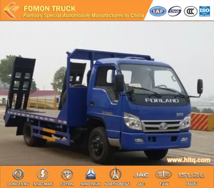 FOTON LHD/RHD 4x2 excavator transport truck