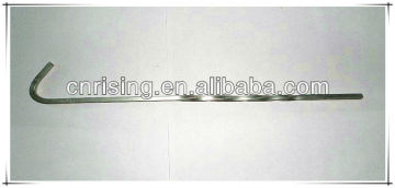 New style tent peg, twisted!