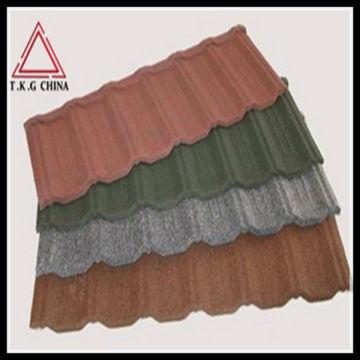 colorful stone coated metal roofing tiles of New Zealand Series