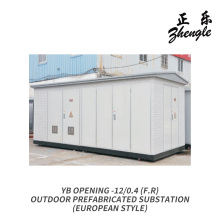 subestación de renovación de la red eléctrica