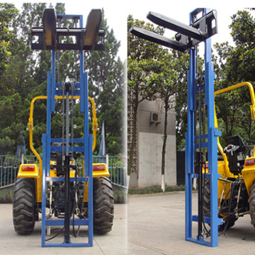 Traktor berkualitas tinggi dipasang 3 poin halangan forklift mengangkat 2700mm untuk dijual