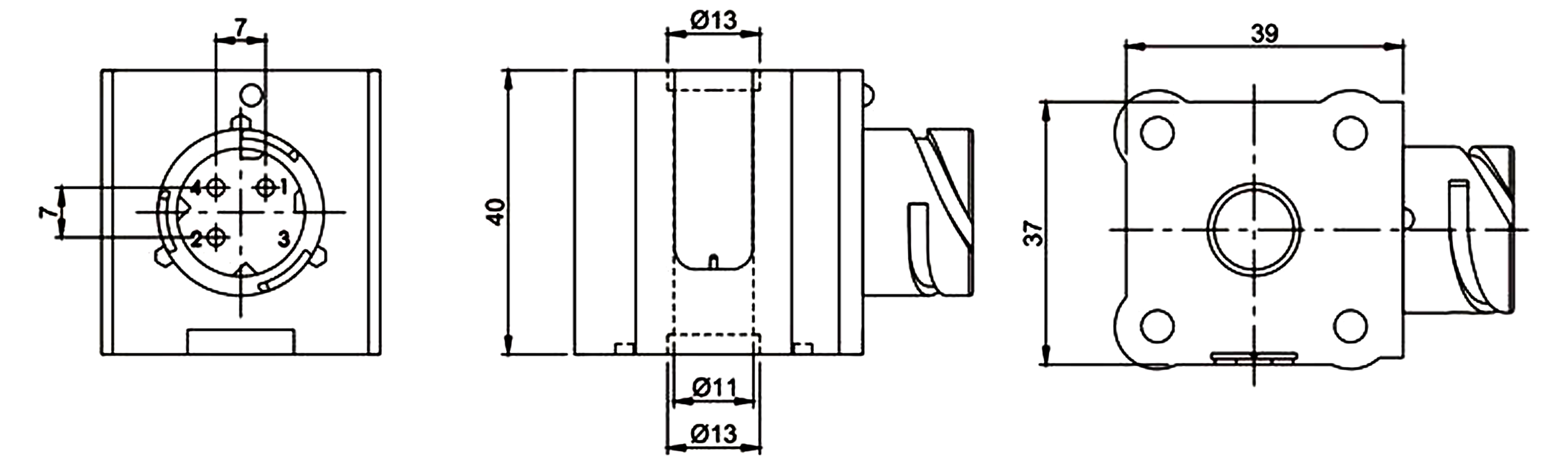 Dimension of BB11040042 Solenoid Coil: