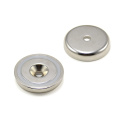 Ndfeb Pot neodymium magnet with countersunk hole