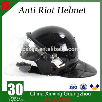 ABS PC anti riot safety helmet with visor for military army combat
