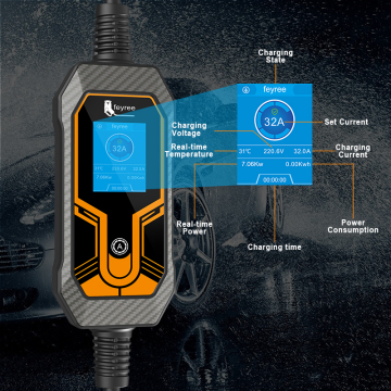 Bộ sạc EV 7kW Portable 2 với màn hình 2,8 inch
