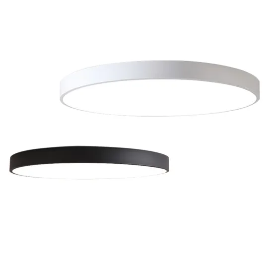 Modern Minimalist LED Ceiling Light - Round, Ultra-Thin Design with ABS Material and Osram LED Chips