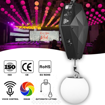 2024 Nâng Ball Lighting Winch DMX 50kg điều khiển