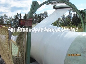 White color plastic agriculture bale silage wrap film