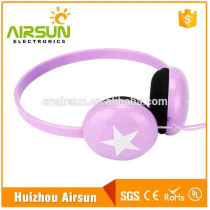 Popular Colorful Adjustable Headband Headphone For Kids
