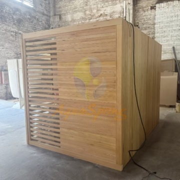 Far infrared indoor saunas