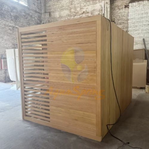 Far infrared indoor saunas