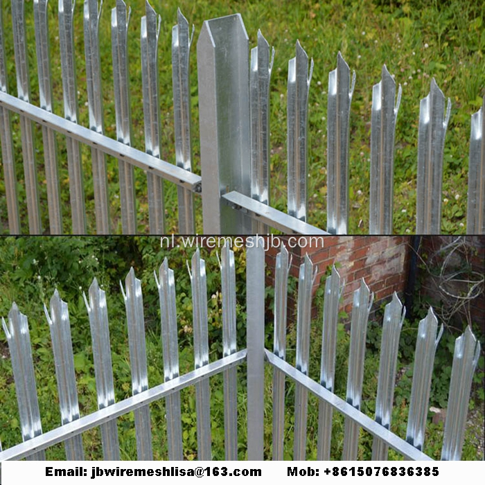 W Type en D Type Palisade Fence