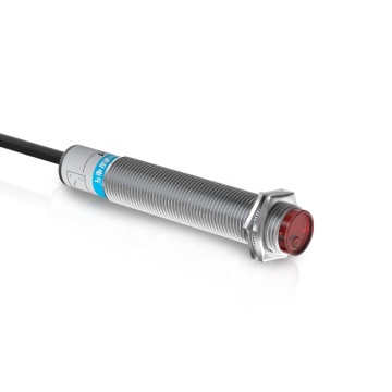 15cmセンシング距離を備えたプロフェッショナルGTRIC M12シリーズ光電気スイッチ、12-24V DC電源-NPN/PNP NO/NC出力、高度な拡散レーザー技術と互換性があります