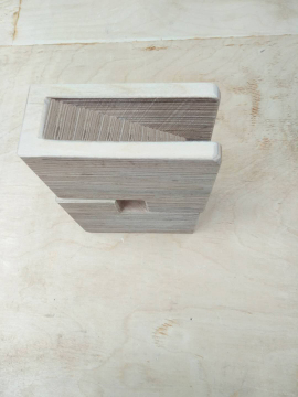 Laminated Wood Stepped Blocks for Transformer
