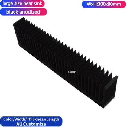 Extrusion Aluminum Auto Enclosure Heat Sink Radiator