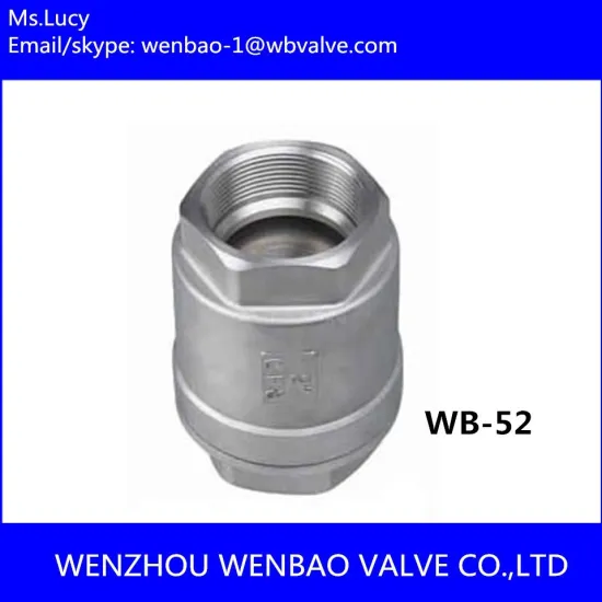 WB-52 API cast steel check valve DN20