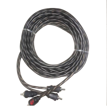 Transparent High End Audio Cable - RCA Cable Wholesale 4 Male Plug