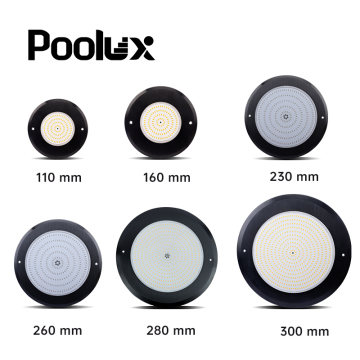 slim pool light 230mm white color