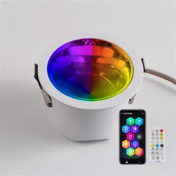 RGBW Smart Recessed Lighting with App Control - IP20 LED Downlight