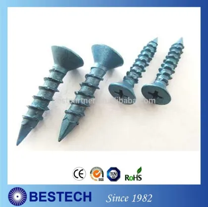 Concrete Screws Fasten Materials to Concrete Screw