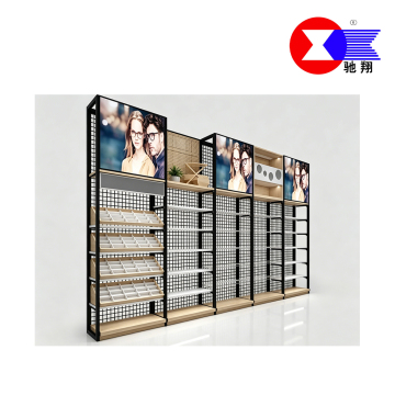 Metal Grid Eyewear Retail Display Rack