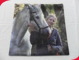 King Printed Polyester Cotton Blend Personalized Pillow Cas