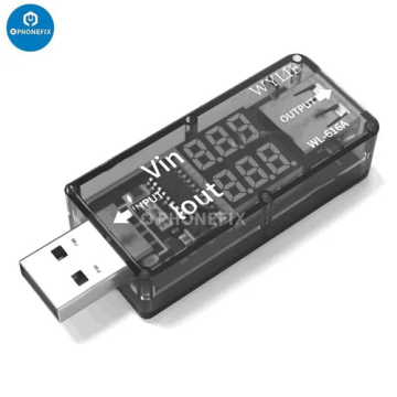 Wylie WL-616A Mini USB Charging Tester Real-time Digital Display Version