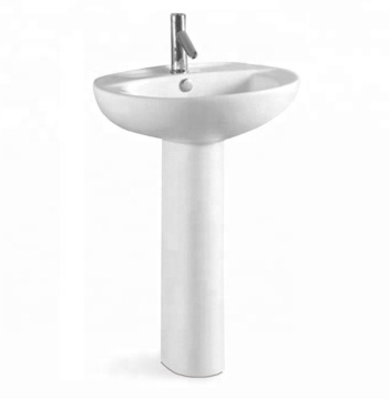 Portable Small Hand Wash Basin: Made in China Ceramic Pedestal Basins Price