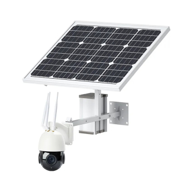High Speed Long Range PTZ Camera: 8MP 4G CCTV with 20X Optical Zoom, Laser IR, and Solar Power