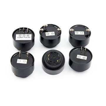 Grosir Penjualan Panas 12V DC Piezo Buzzer 100dB Desibel Tinggi Tiga Pin QSIS-4310T