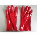 Standard Red PVC Gauntlet Abra Luvas de 11 polegadas