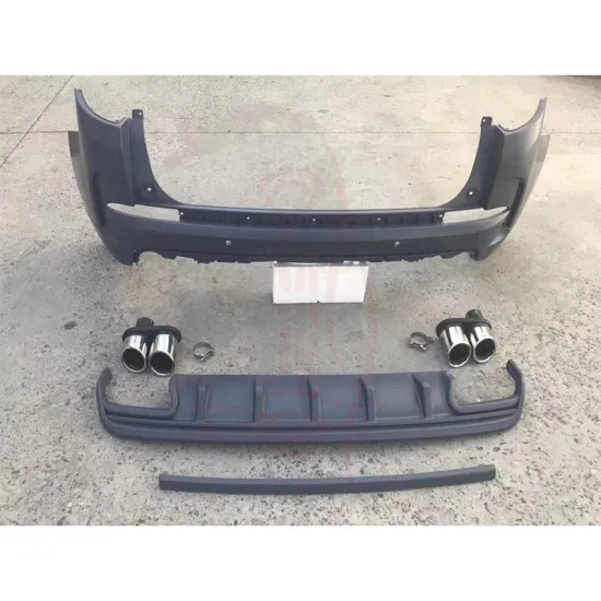 Hot Sale Modified Rear Bumper Assembly with Exhaust Pipe Accessories for Discovery