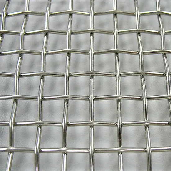 Galvanized or SS Crimped Wire Screen
