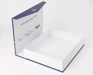 Book Shaped Box With Magnetic Closure