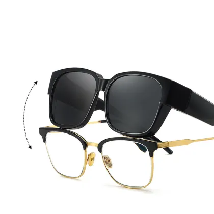 2011 Vogue Optical Square Mix Frames Glasses for Men and Women - Night Vision Driving Glasses