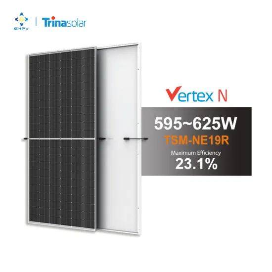 Trina Vertex N-Type PVC Silicon Solar Panels: Bifacial Modules in Guangzhou Offering 595W to 625W Power Output with TOPCon Technology