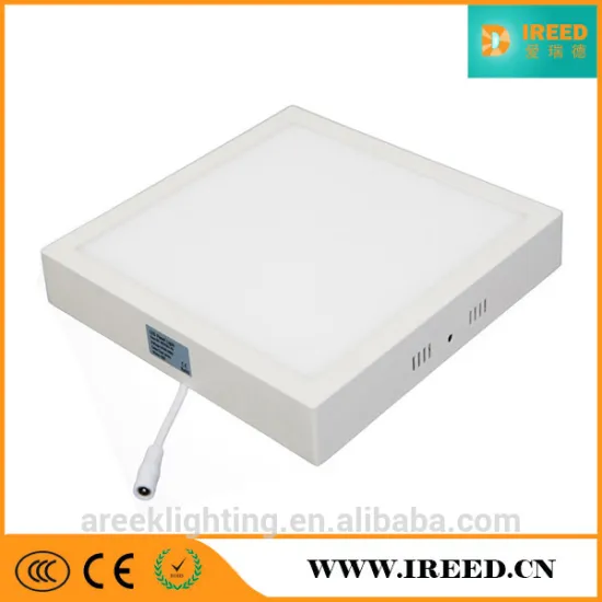 2015 CE RoHS 6W 12W 18W 24W AC85-265V led ceiling panel light square Surface Mounted Led Panel Light