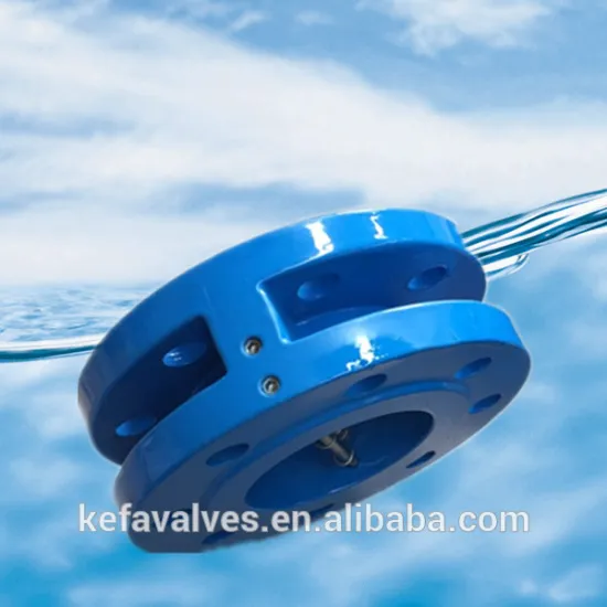 double flanged type dual plate check valve