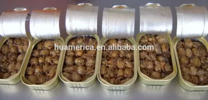 Canned Smoked Scallop
