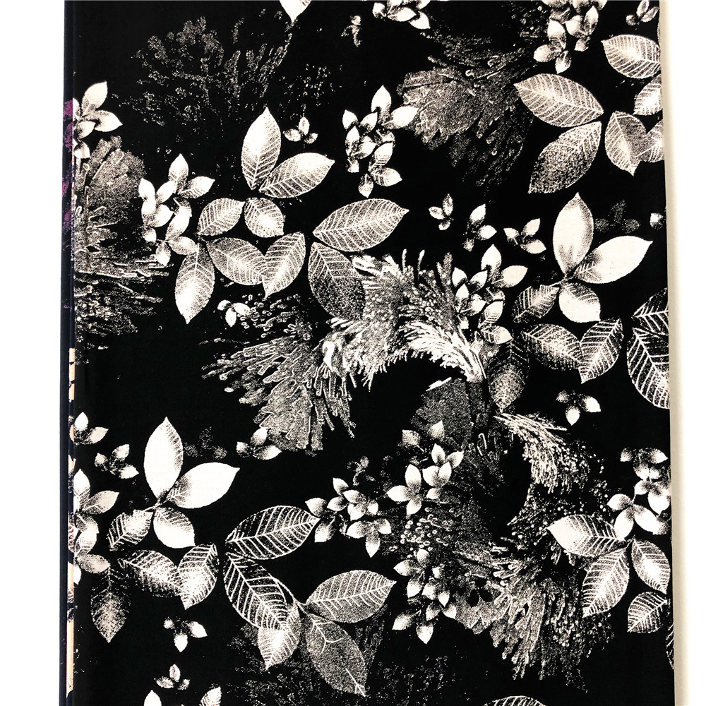 Soft Good Quality Rayon Discharge Printed