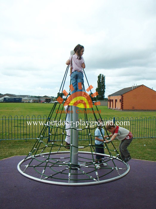 activity climbing net playground for school